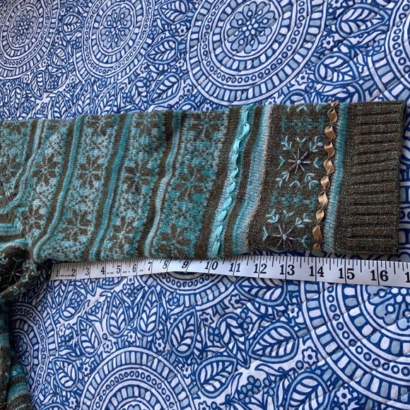 Talbots zipper cardigan, 1X - Picture 12 of 15